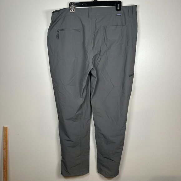 Patagonia Quandary Pants Mens 40 Gray Hiking Utility Straight Performance - Picture 13 of 16